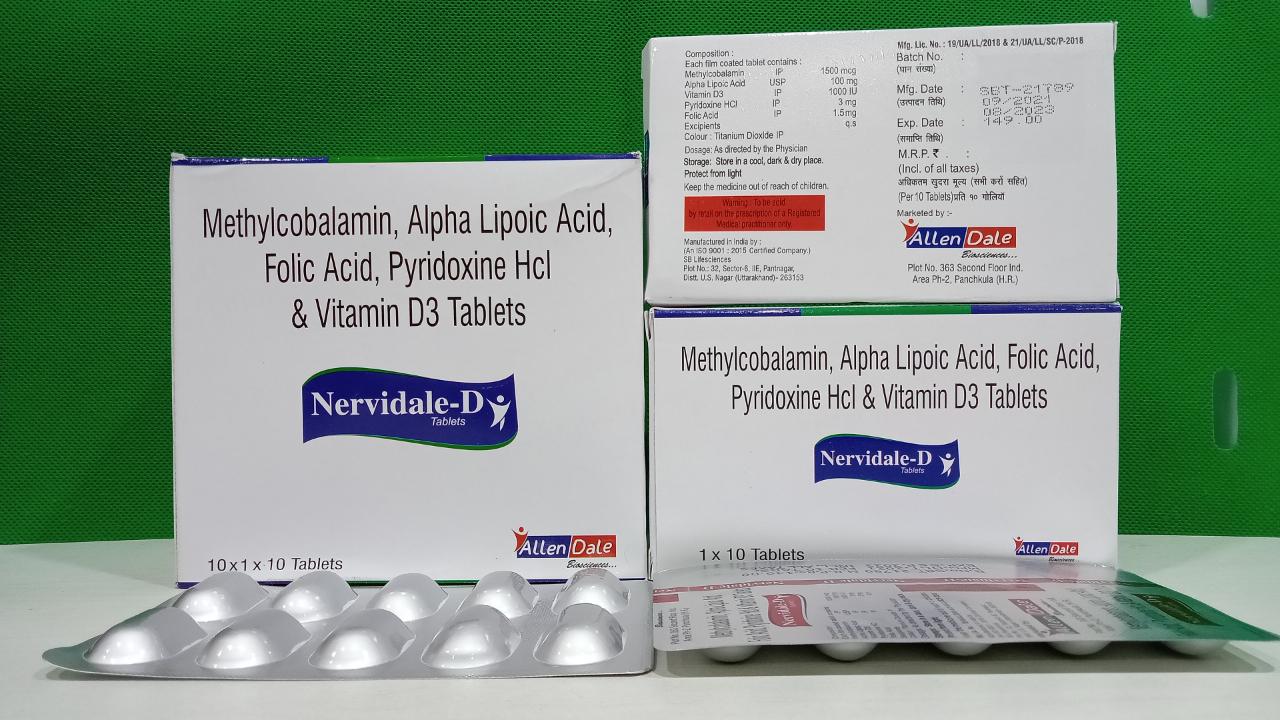 NERVIDALE-D Tablets